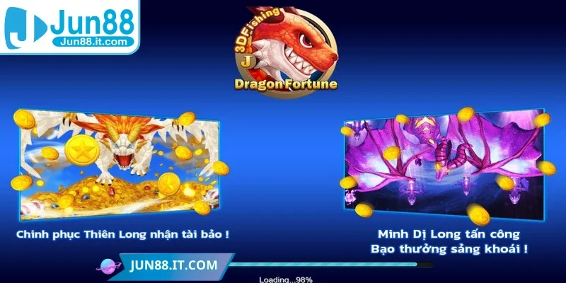 Bắn cá rồng là phiên bản khó nhất và hấp dẫn nhất trong sảnh game