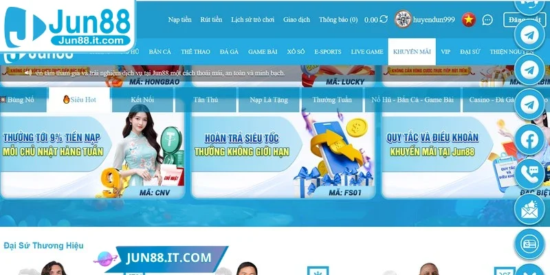 Hoàn tiền tốc độ cao áp dụng cho sảnh chơi game bài và bắn cá