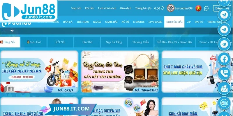 Khuyến mãi vô tận mang đến trải nghiệm hấp dẫn cho tất cả thành viên